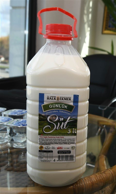 Başkentte Halk Süt raflarda 7