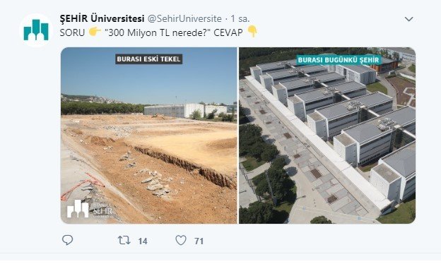 Şehir Üniversitesi'nden ''300 milyon nerede?'' sorusuna cevap 9