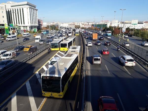Florya'da metrobüs arızası 8