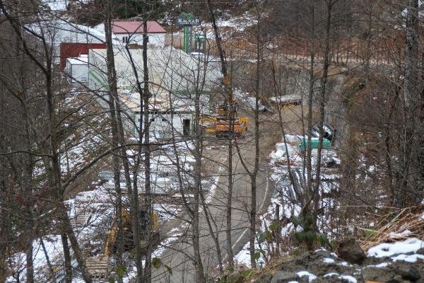 Ayder Yaylası'nda şantiye kuruldu 2