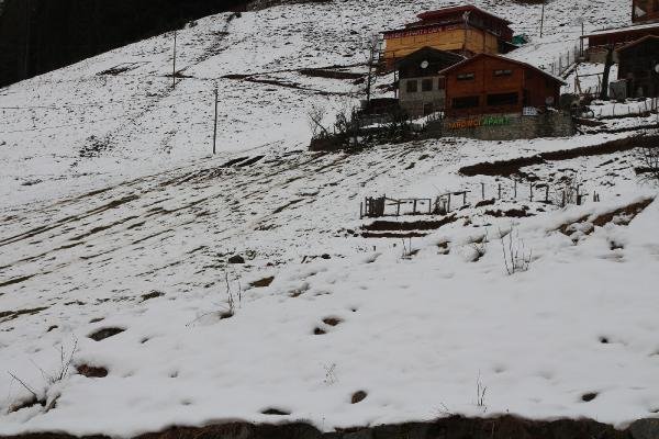 Ayder Yaylası'nda şantiye kuruldu 10