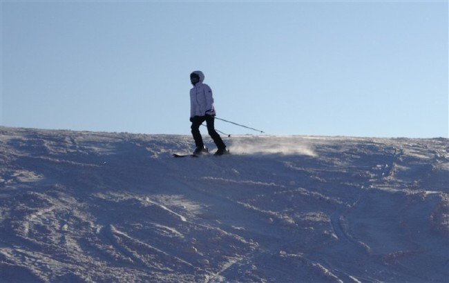 Uludağ'da yılın en kalabalık günü 9