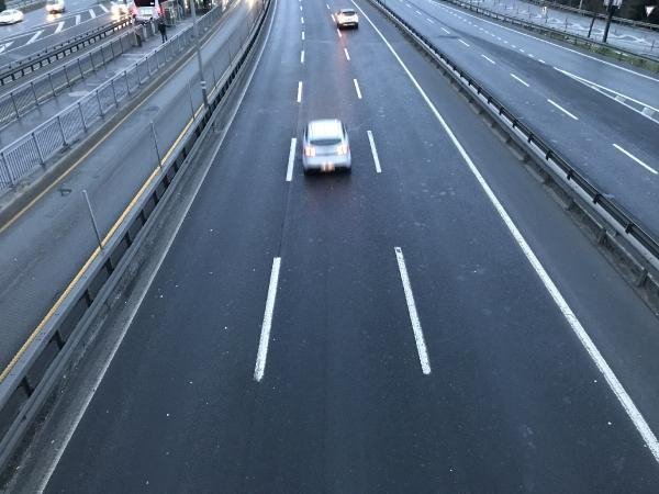 Yılın ilk günü İstanbul’da yollar boş kaldı 4