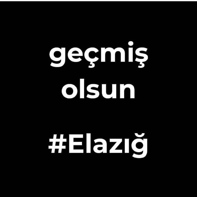 Deprem sonrası ünlülerden 'geçmiş olsun' mesajı 12