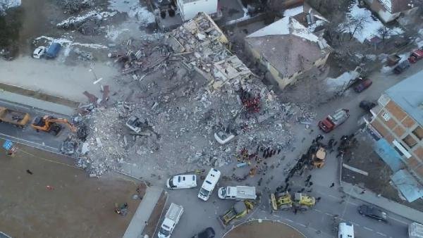 6 katlı binanın çökmeden önceki hali ortaya çıktı 11