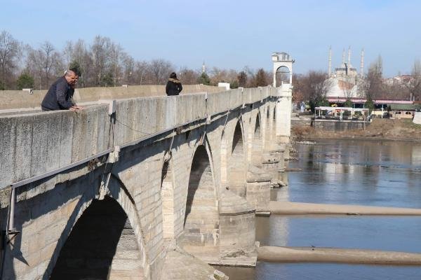 Meriç'te sular çekildi, tarih ortaya çıktı 5