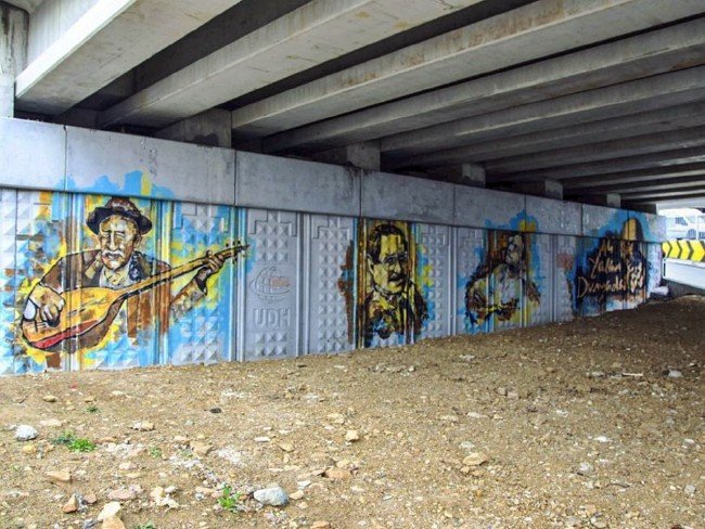 İstanbul'da Marmaray alt geçidi grafitilerle renklendi 4