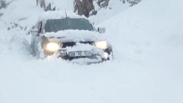 Artvin'de çığ düştü 7
