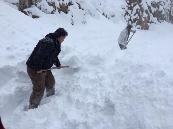 Artvin'de çığ düştü 4