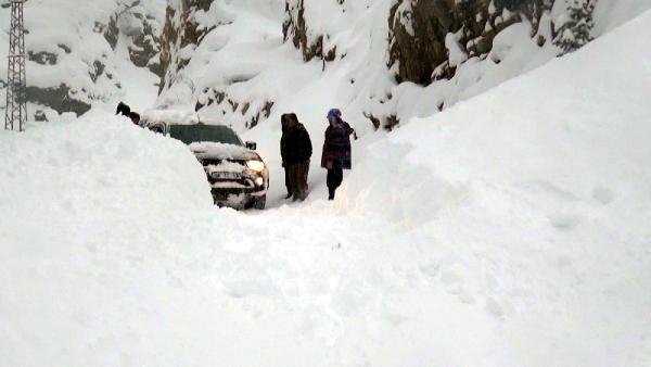 Artvin'de çığ düştü 9