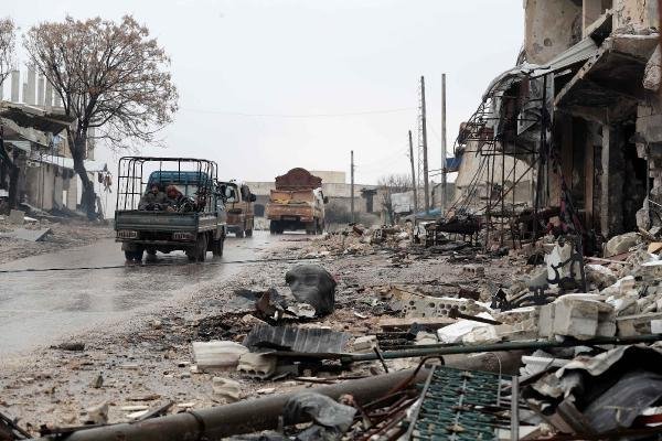 İdlib hayalet kente döndü 5