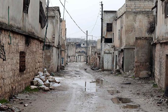 İdlib hayalet kente döndü 15