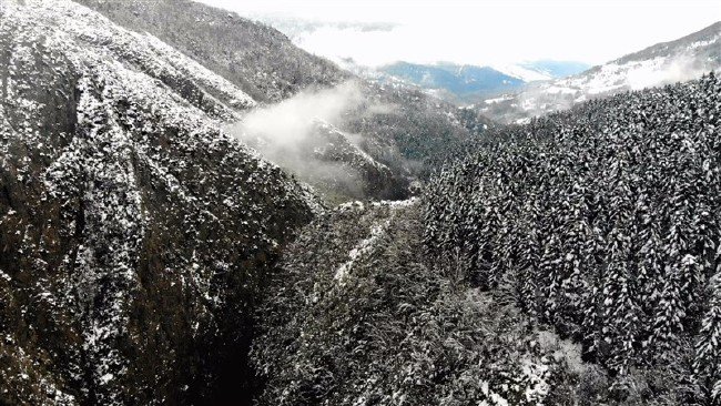 Türkiye'den kartpostallık kış manzaraları 9
