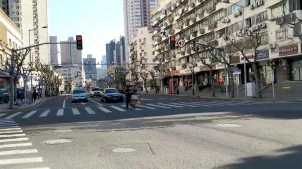 25 milyonluk Şangay'da sokaklar boşaldı 2