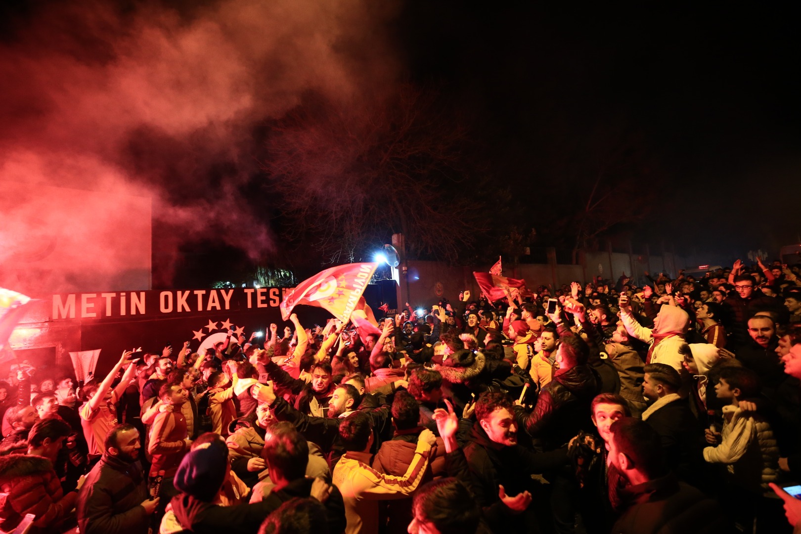 Derbi sonrası Florya'da buyük coşku 11