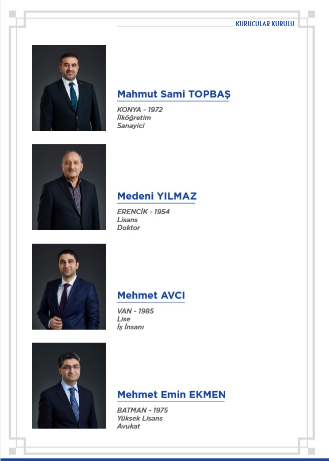 Babacan'ın kurduğu DEVA Partisi'nin kurucular kurulu listesi yayımlandı 15