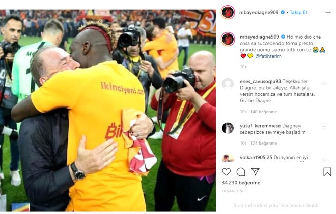 Koronavirüs testi pozitif çıkan Fatih Terim'e destek mesajı yağdı 16