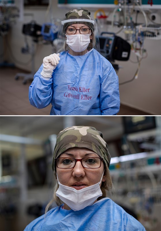 Maskenin ardındaki fedakarlık hikayeleri: En çok çocuğuma sarılmayı özledim 9