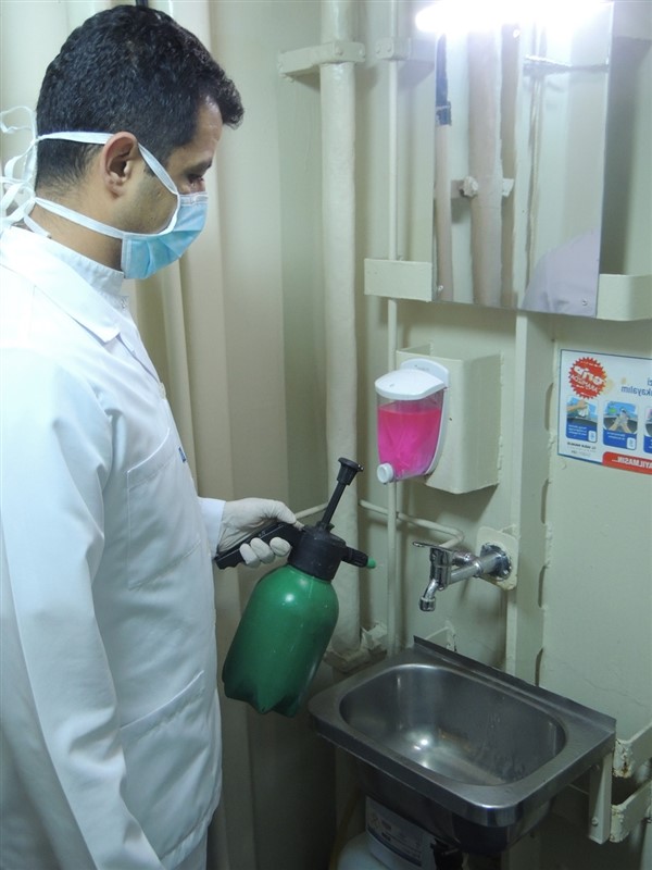 Deniz Kuvvetleri Komutanlığında koronavirüse karşı yoğun önlem 14