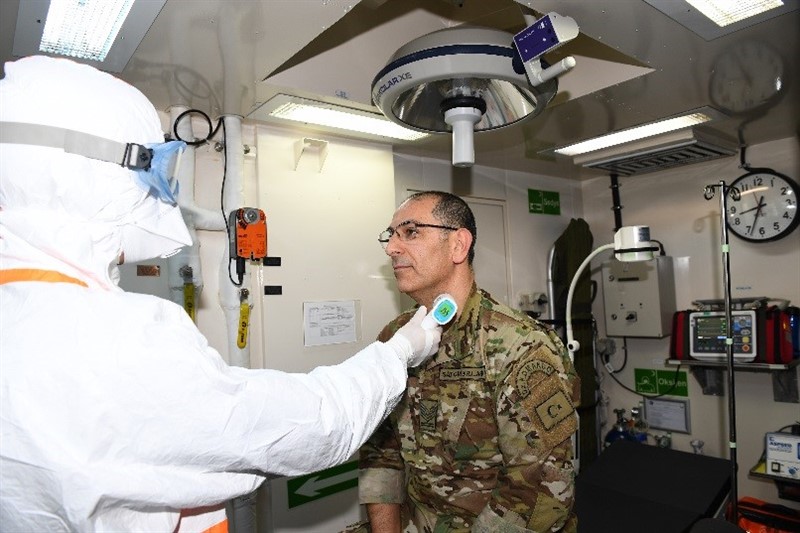 Deniz Kuvvetleri Komutanlığında koronavirüse karşı yoğun önlem 18