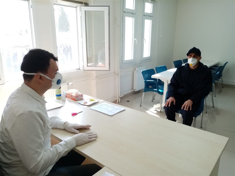 Deniz Kuvvetleri Komutanlığında koronavirüse karşı yoğun önlem 13