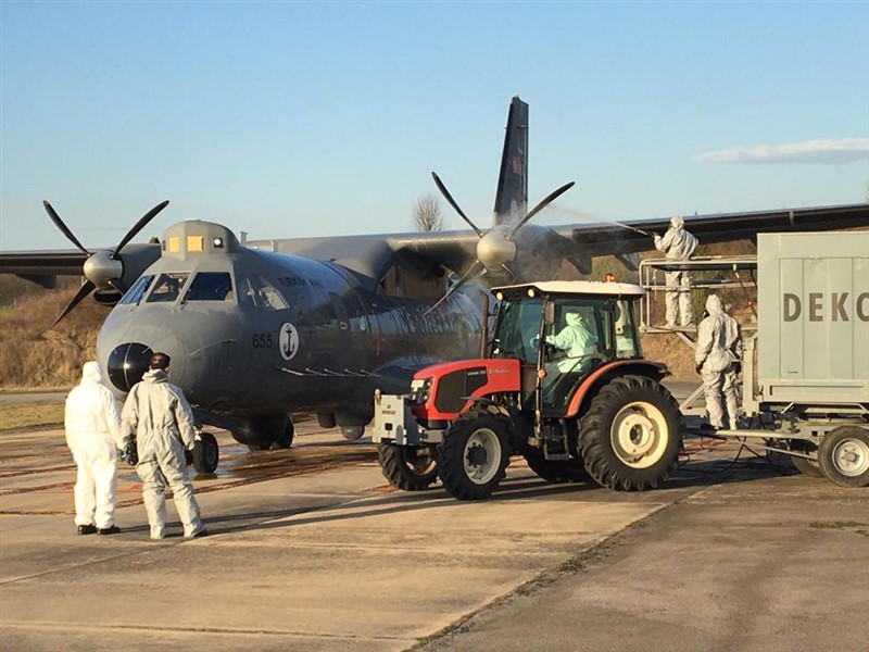 Deniz Kuvvetleri Komutanlığında koronavirüse karşı yoğun önlem 8