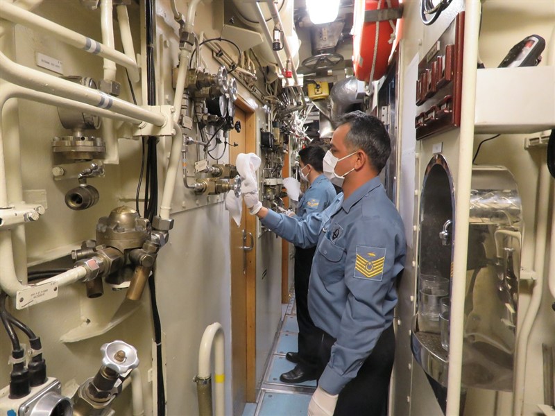 Deniz Kuvvetleri Komutanlığında koronavirüse karşı yoğun önlem 23