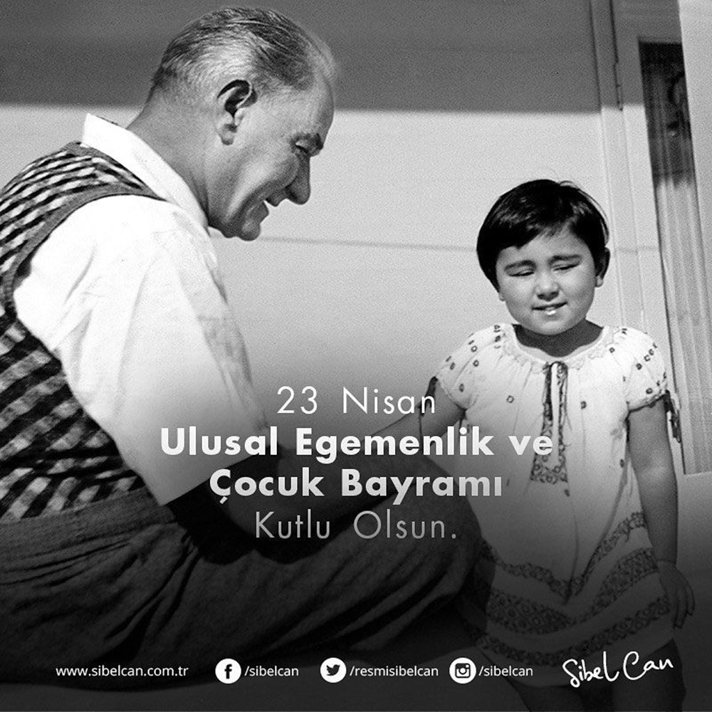 Ünlülerden duygulandıran 23 Nisan paylaşımları 16