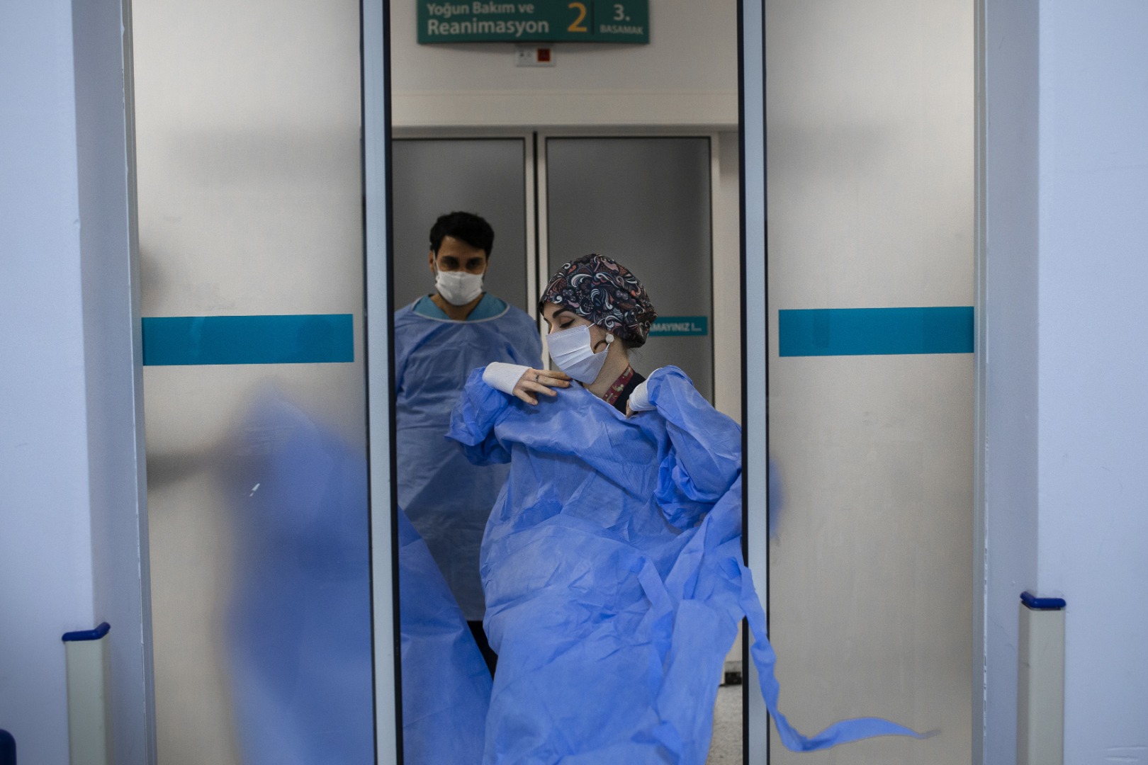 5 asırlık ''Haseki Darüşşifası''nın koronavirüsle mücadelesinden çarpıcı görüntüler 19