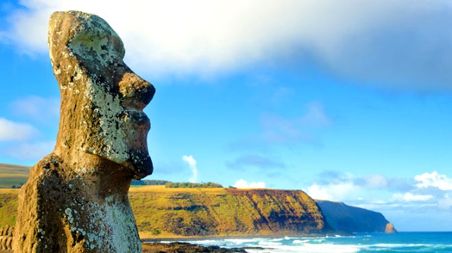 Gizemi binlerce yıldır çözülemeyen Moai Heykelleri görenleri şaşırtıyor 9