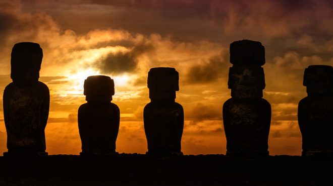Gizemi binlerce yıldır çözülemeyen Moai Heykelleri görenleri şaşırtıyor 6