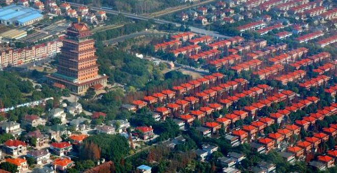 Çin'de muhtarın zengin ettiği köyde herkese villa! Ama tek bir şartı var 1