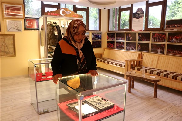 'Cennet'ten bir köşe... 15 Temmuz şehidinin hatırası bu evde yaşıyor 10