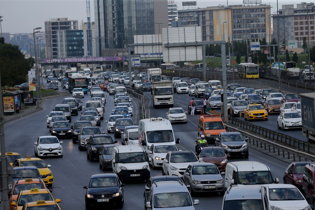 Haliç işkencesi! Köprüde çalışma başladı, trafik kilitlendi 4