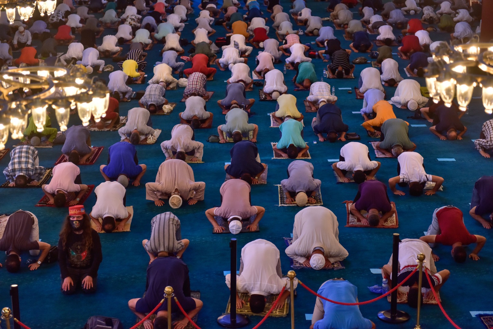 86 yıl sonra Ayasofya'da bayram namazı! Binler katıldı 38