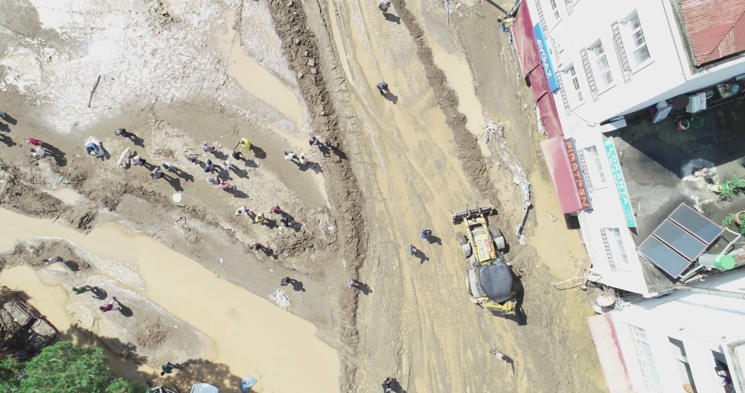 Son dakika! Sel suları Giresun'u yıkıp geçti... İşte fotoğraflarla bölgede son durum 18