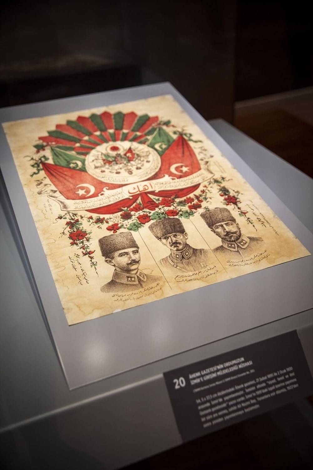 İstiklal Harbi'nin tanıkları halka açıldı: Cumhuriyet'in 97. yılına özel Milli Mücadele Sergisi 18