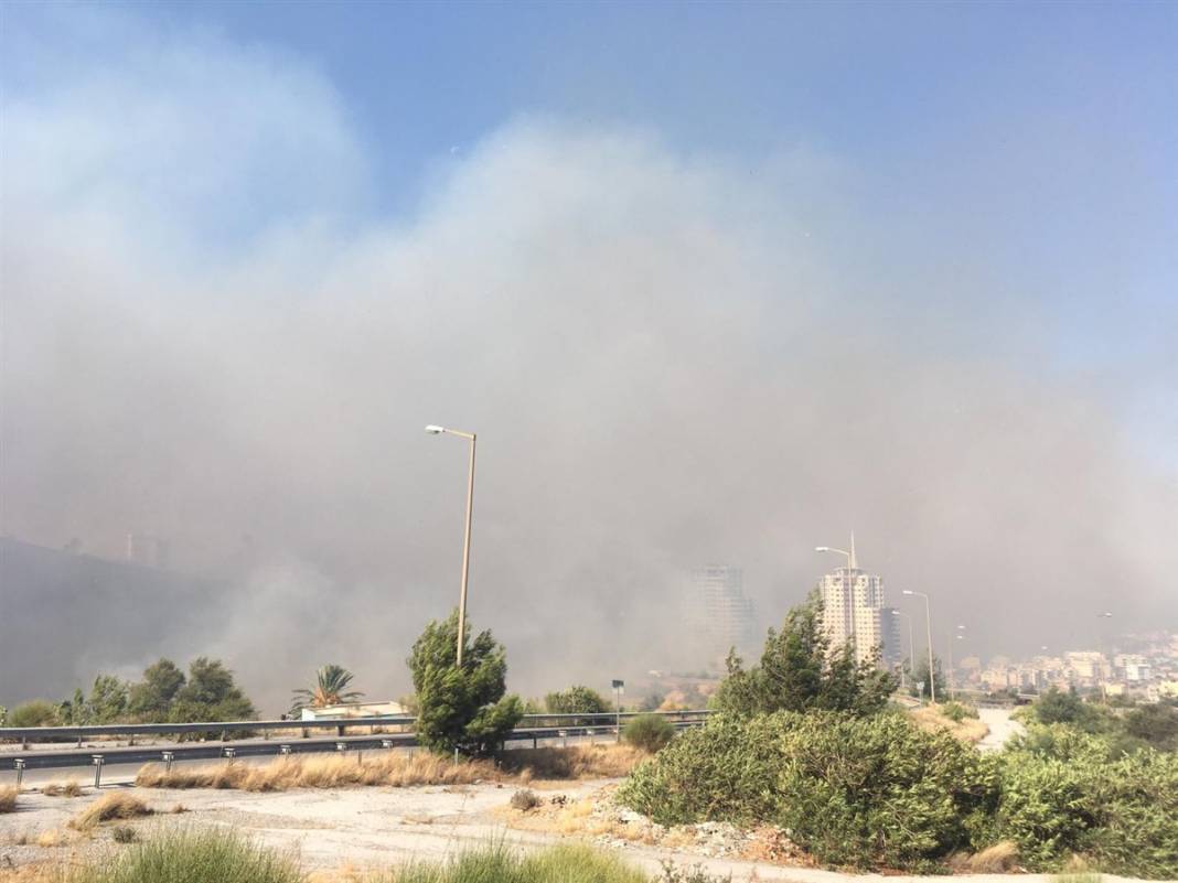 Son dakika! Hatay'da orman yangını! Alevler kente sıçradı 3
