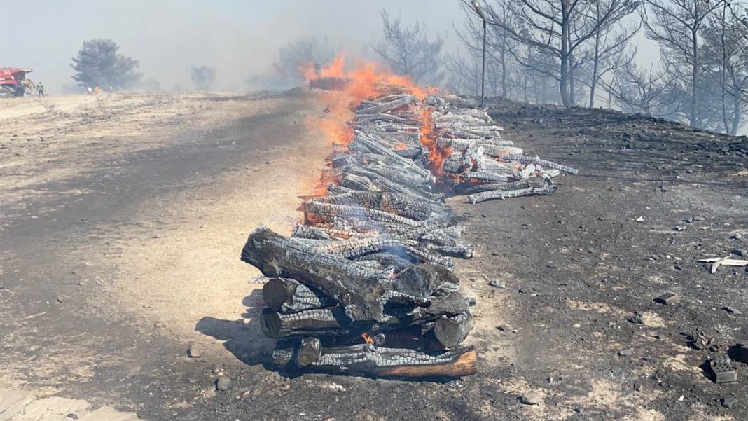 Son dakika! Hatay'da orman yangını! Alevler kente sıçradı 6