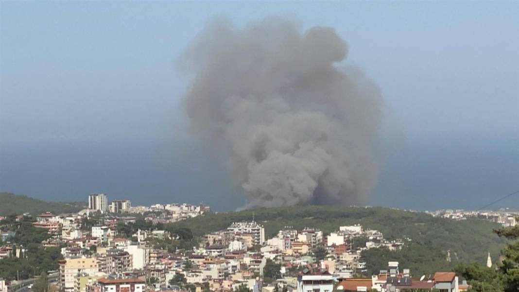 Son dakika! Hatay'da orman yangını! Alevler kente sıçradı 8