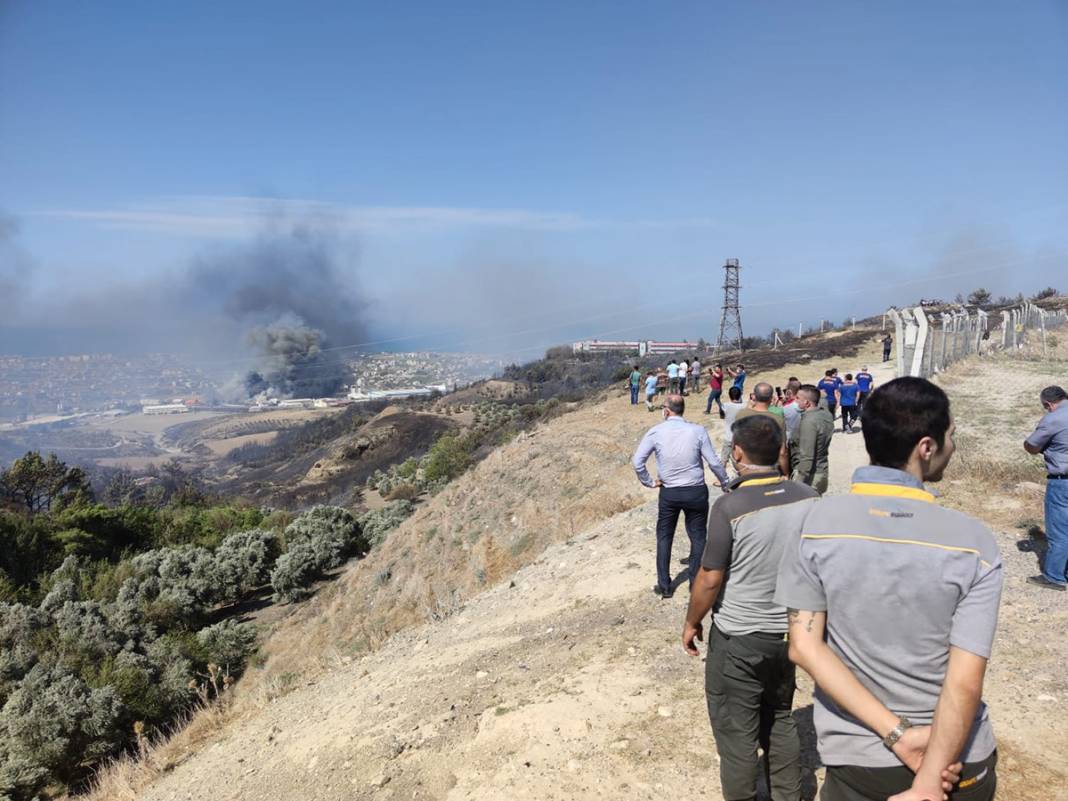 Son dakika! Hatay'da orman yangını! Alevler kente sıçradı 28