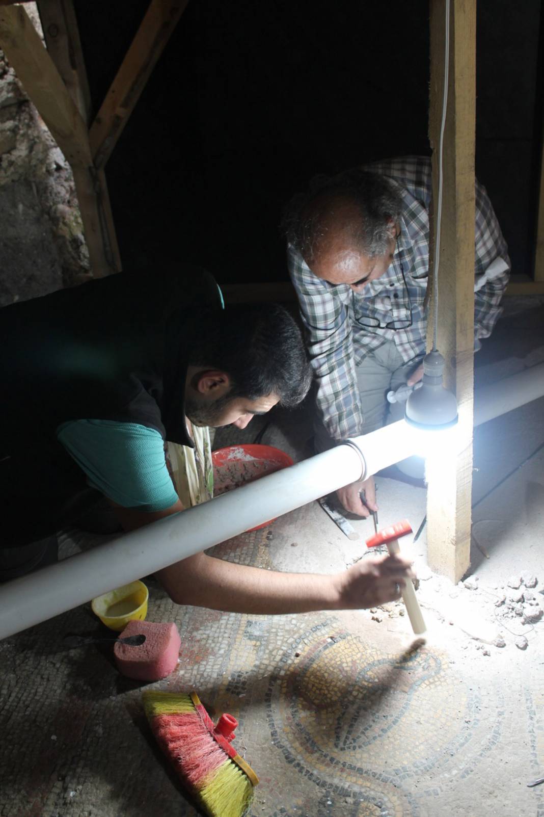 Sadece Zeugma'da olduğu biliniyordu! Karadeniz'de bulunan mozaikler şaşırttı 19