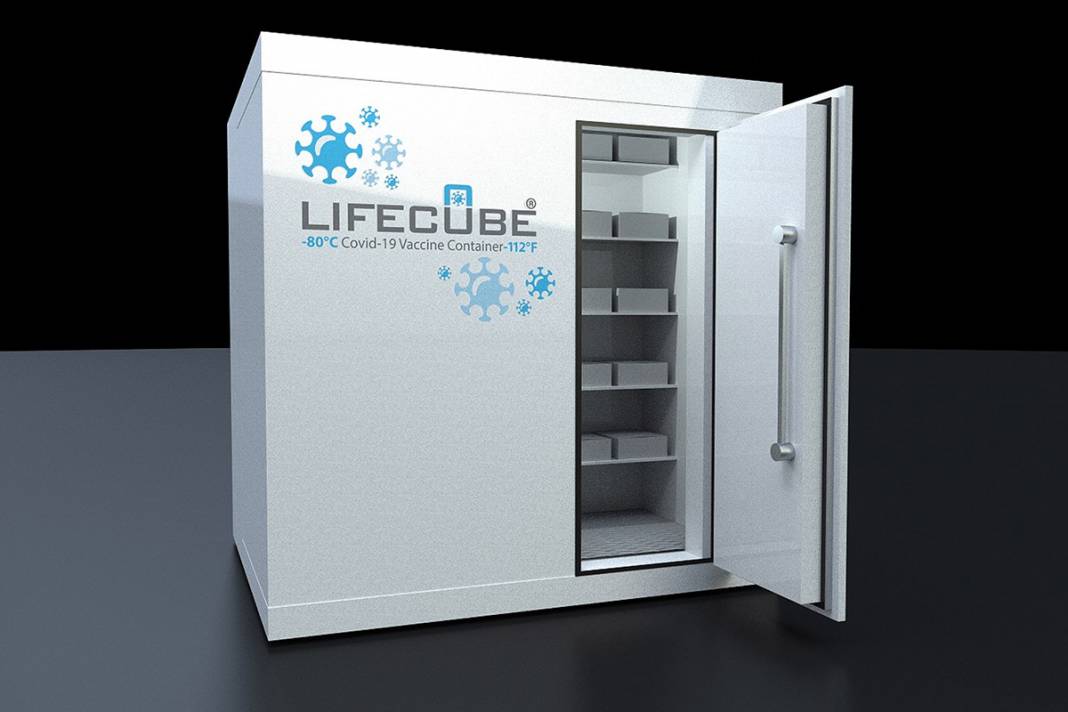 Kovid aşısı için eksi 70 dereceli soğutucular dünyaya Türkiye’den gidecek 6