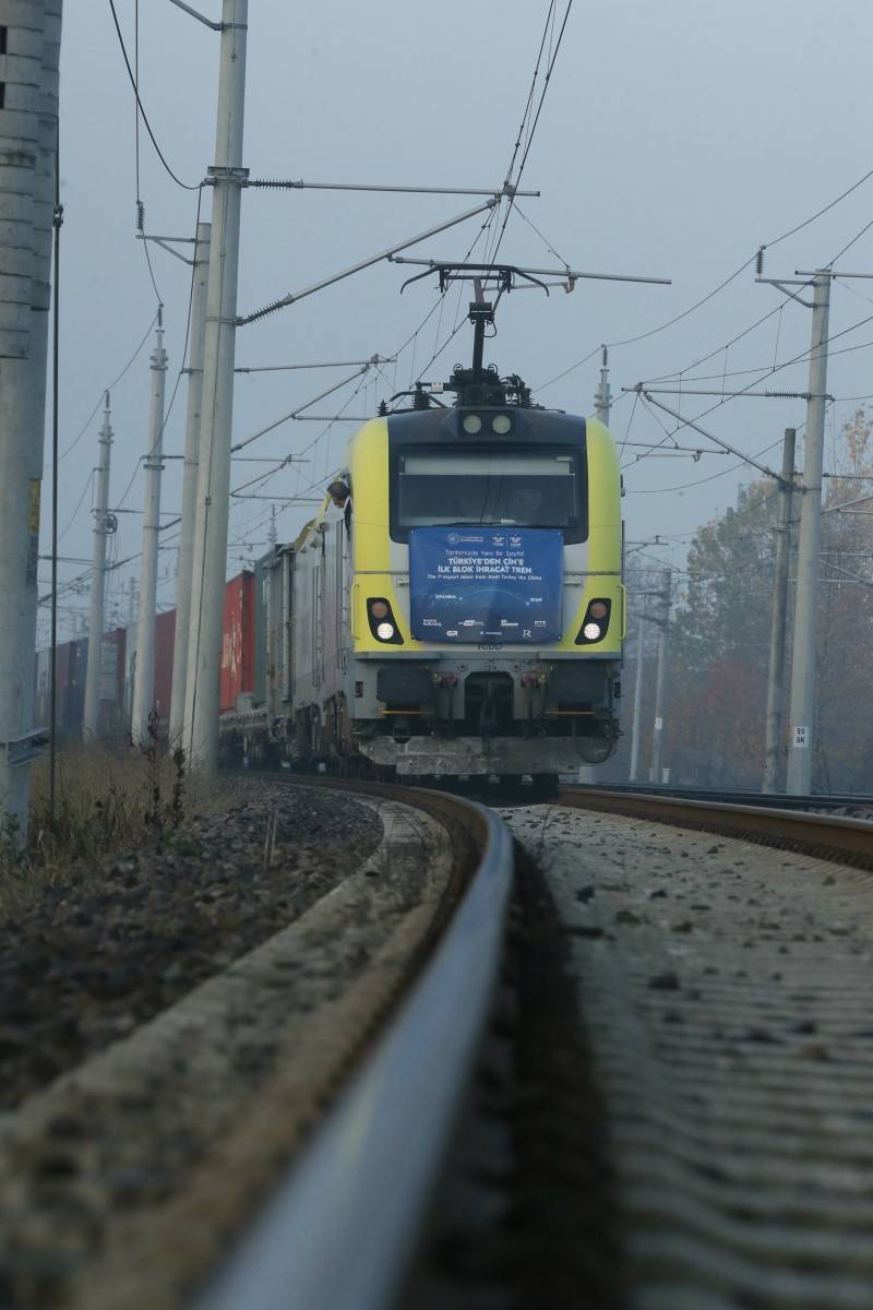 Çin'e giden ilk ihracat treni sonunda yola çıktı 10