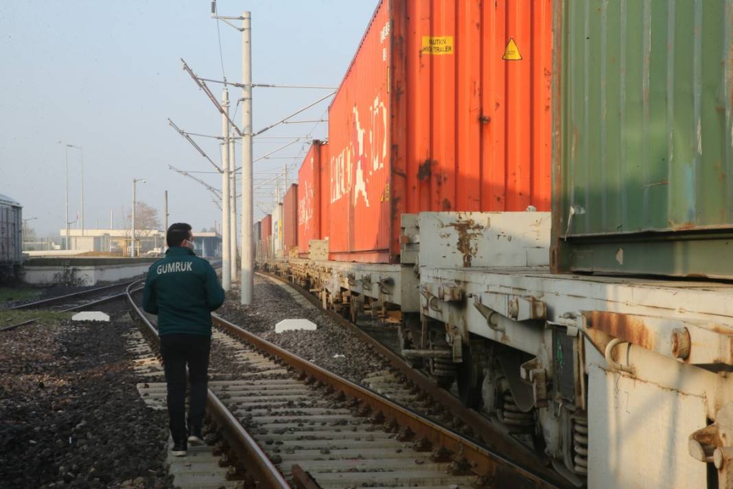 Çin'e giden ilk ihracat treni sonunda yola çıktı 11