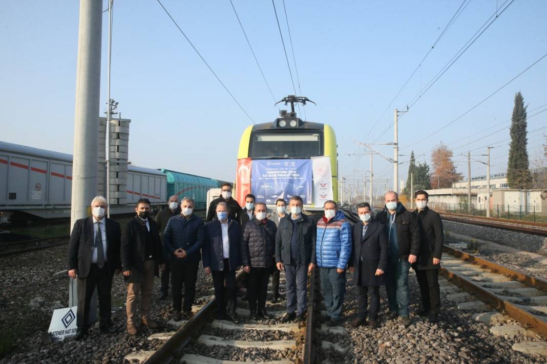 Çin'e giden ilk ihracat treni sonunda yola çıktı 16