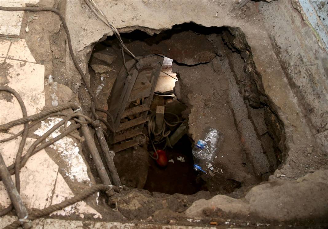 Polis uyuşturucu baskınında buldu! 30 metre derinliğinde 8