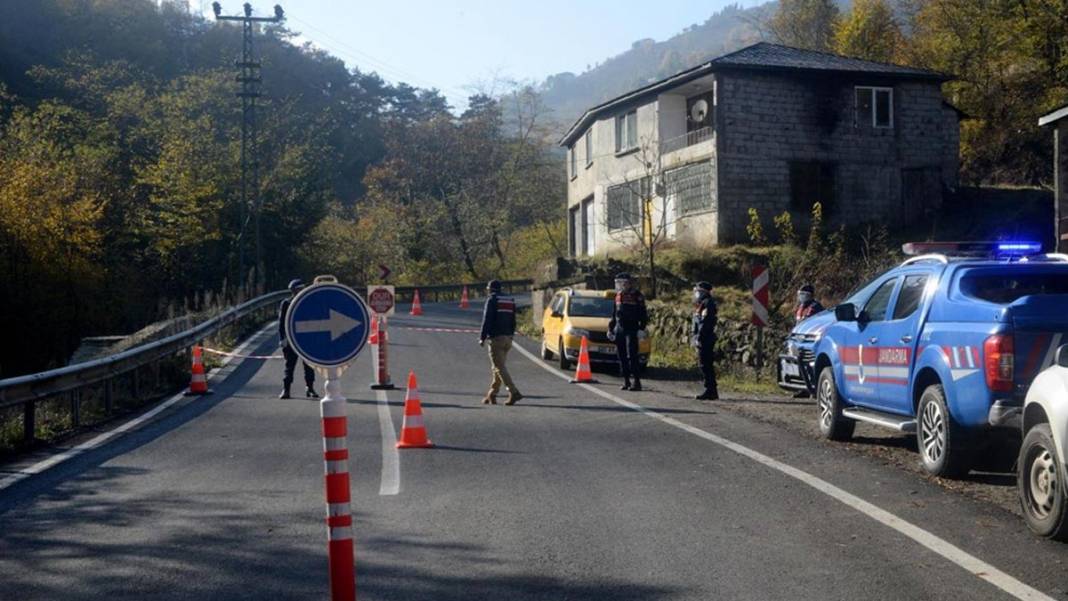 Trabzon'da karantinayı duyanlar kaçtı 1