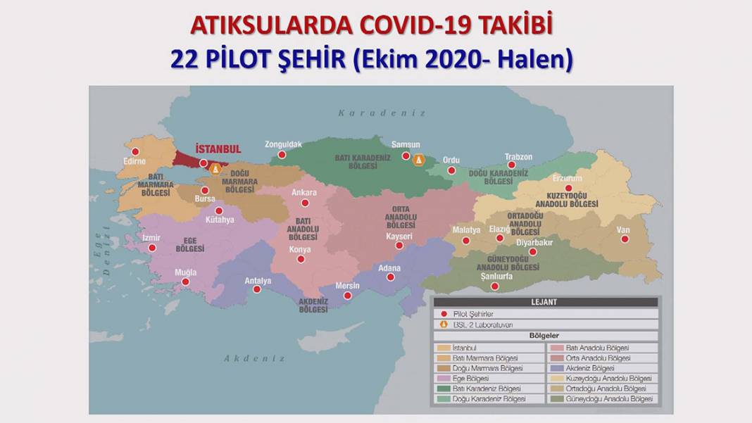 Virüsteki mutasyon atık suda ortaya çıktı! İşte Türkiye'nin korona haritası 12