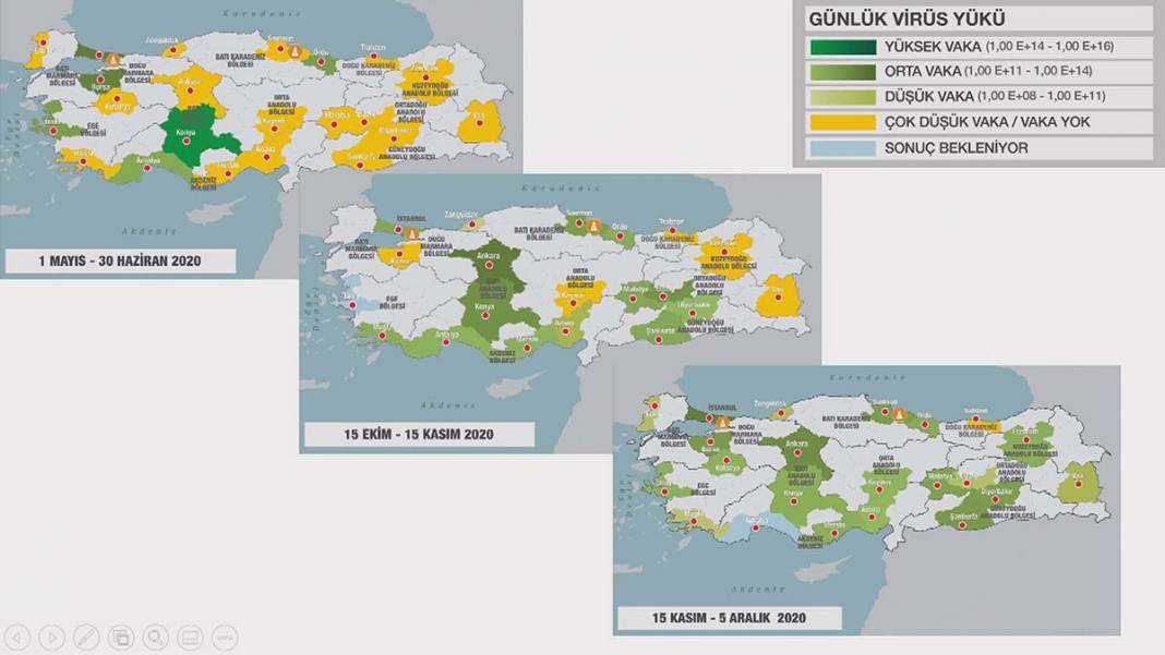 Virüsteki mutasyon atık suda ortaya çıktı! İşte Türkiye'nin korona haritası 9
